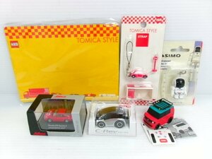 トミカ マウスパッド・ASIMO フィギュア・シュコー 1/87 ポルシェ 911 カレラ S IAA 2007 など セット (1271-37)