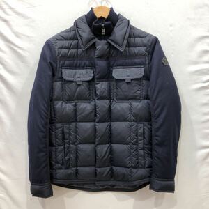 【MONCLER】モンクレール BLAIS ダウンジャケット 0 ナイロン ネイビー メンズ ダウン モンクレールダウン ts202402