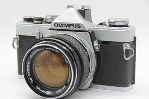 【返品保証】 オリンパス Olympus OM-1 G.Zuiko Auto-s 50mm F1.4 ボディレンズセット s8914