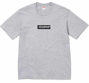 XLサイズ Supreme Futura Box Logo Tee Heather Grey ヘザー グレー ブラック シュプリーム フューチュラ ボックス ロゴ ティー