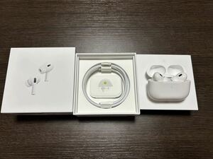 [未使用品]アップル Apple AirPods Pro 第2世代 MagSafe充電ケース（USB-C）付き ワイヤレスイヤホンMTJV3J/A 限定補償付き