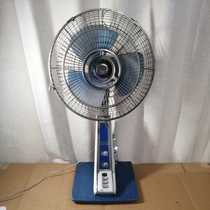 通電未確認 日立 HITACHI 扇風機 H-625 30cm desk fan アンティーク 昭和レトロ　ジャンク品 50815w