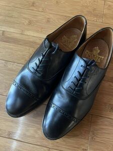 CROCKETT&JONES ストレートチップ ブラック サイズ7 美品