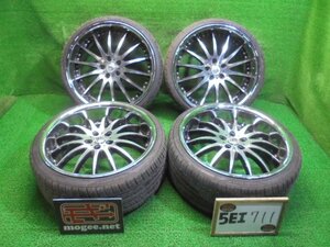 5EI711AA8) 送料無料 245/30ZR22&265/30ZR22 ATR SPORT&GENLANDER 夏タイヤ+22インチホイール4本セット 2020~21年 レクサス LS460にて使用