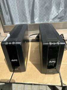 UPS 無停電電源装置 APC RS 550 2台セット通電確認のみ 【ジャンク】