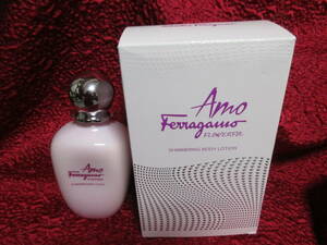 即決　　箱付き未使用　アモ フェラガモ フラワーフル ボディローション 200ML 　AMO FERRAGAMO FLOWERFUL BODY LOTION