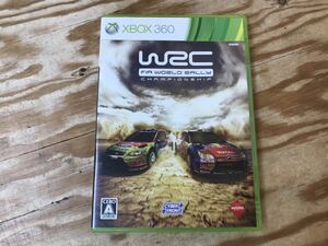 m ネコポスE WRC ② ワールドラリーチャンピオンシップ XBOX360 ソフト WORLD RALLY CHAMPIONSHIP ※動作未確認、ケース傷み有り