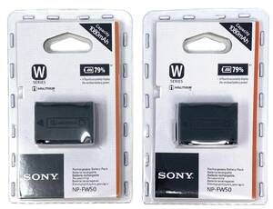 SONY バッテリー　NP-FW50　2個セット　1個　ソニー　デジカメ　並行輸入品　新品未開封