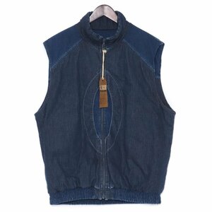 未使用 TENDERLOIN 2023 DENIM VEST Mサイズ インディゴ テンダーロイン デニムベスト