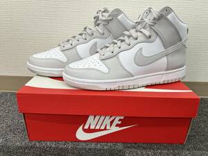 ⑨【保管品】NIKE ナイキ DUNK HIGH RETRO ダンクハイ レトロ バストグレー DD1399-100 27.5㎝/US9.5