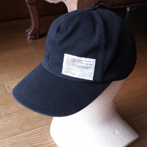 CA4LA カシラ　日本製　Mind Writing Slogans　メッシュ ベースボールキャップ　ブラック・黒　　野球帽 帽子
