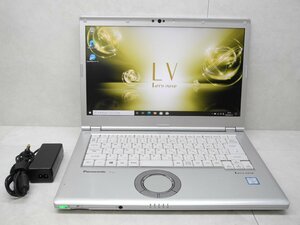 ☆1円☆第8世代☆CF-LV7RDCVS☆累積7160☆高解像度1920×1080☆Core i5 1.70GHz/8GB/SSD256GB/無線/Bluetooth/カメラ/Office/DtoD領域☆