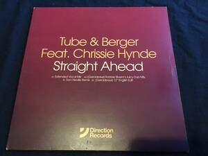 ★Tube & Berger Feat. Chrissie Hynde / Straight Ahead 12EP ★ Qsde2★ Direction Records 2003 Tom Neville, Robbie Rivera