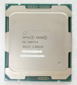 PCパーツ CPU★Intel XEON E5-2697V4 SR2JV 2.30GHZ★中古品 ジャンク品 007