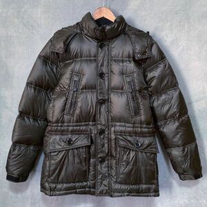 上位モデル Eddie Bauer エディーバウアー 900FP フィルパワー EB900 カスケードダウンパーカー ダウンジャケット size.S ブラウン グレー