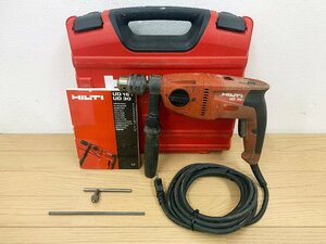 ★中古★ヒルティ HILTI ドリルドライバー UD30 本体 ケースほか付属品あり 100V 50/60Hz 穴あけなどDIYに 電動工具 電気ドリル)倉b