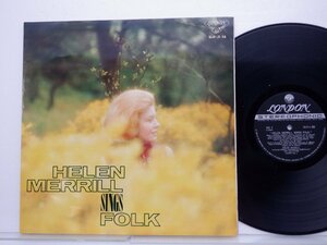 Helen Merrill「Sings Folk」LP（12インチ）/London Records(SLH (J) 58)/ジャズ
