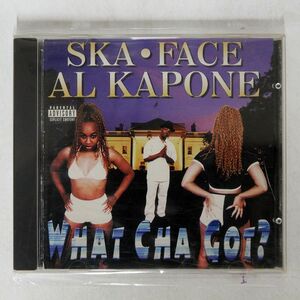 SKA-FACE AL KAPONE/WHAT CHA GOT?/ALKATRAZ DOPE MUZIK ADM 0002 CD □