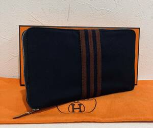 HERMES 新品同様 パースGM 長財布 ラウンドファスナー エルメス ジッピー・オーガナイザー