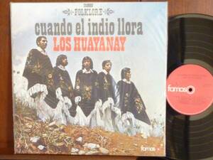 LOS HUAYANAY/CUANDO EL INDIO LLORA-1040 （LP）