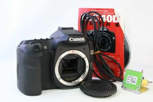 【同梱歓迎】実用■キヤノン Canon EOS 40D ボディ■バッテリー・チャージャーなし■5727