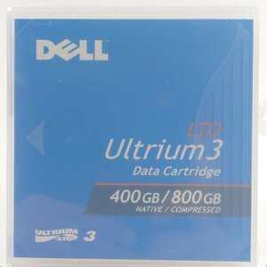 【未使用】LTO Ultrium 3 データテープカートリッジ 400GB/800GB 0HC591 DELL