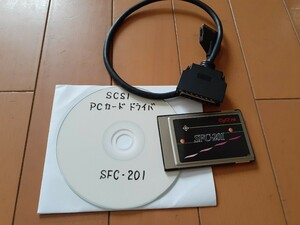 【送料無料】PCカード　SCSI　SFC-201