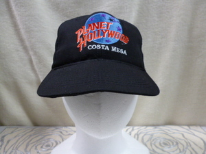 プラネットハリウッド　コスタメサ　キャップ　planet hollywood costa mesa　帽子　USA製　古着