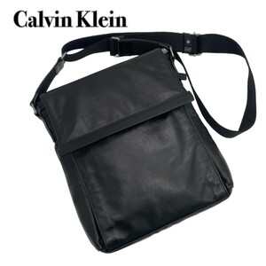 CK Calvin Klein カルバンクライン ショルダーバッグ メッセンジャーバッグ ブラック 斜めがけ 黒 