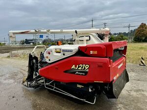 ★富山発★ ヤンマー コンバイン YANMAR AJ219 2条刈　19馬力　239h ディーゼル 実働品　現車確認大歓迎！