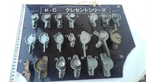 K・C クレセント シリーズ 錠 展示品 ジャンク 未清掃 ☆1120