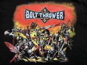 Bolt Thrower War Master Earache ヴィンテージ バンドＴ morbid angel at the gates cannibal corpse entombed deicide slayer ozzy