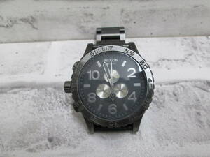 m1439 NIXON ニクソン 51-30 CHRONO 不動 中古品 ゆうパケット ゆうパック60サイズ 同梱OK