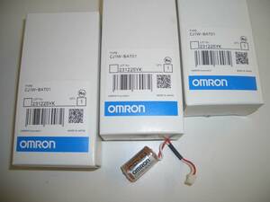 新品　オムロン　ＣＪ１Ｗバッテリー　３個格安セット