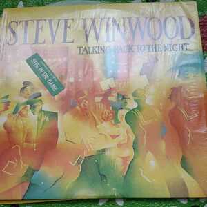 Steve Winwood スティーヴ・ウィンウッド Talking Back to the Night LPレコード 