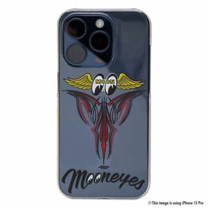 MOONEYES Fly With Pinstripe iPhone 15 ハードケース [MG992-15]