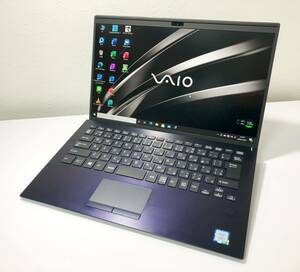 5周年記念モデル VAIO SX14 勝色特別仕様 PC i7-8565U 1.80GHz 16GB SSD1TB 12.5型 FHD 4K Win10 Pro64bit LTE SIM対応 カメラ Office2021