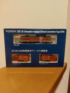 TOMIX Nゲージ JR DE15形 除雪兼用ディーゼル機関車 トミックス 鉄道模型