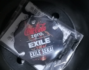 ★【限定品】EXILE・コカコーラゼロ Limit Charm “EXILE SEKAI”