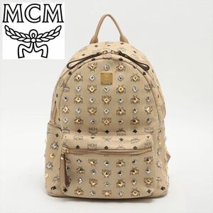 【 全国送料無料】MCM バックパック スタッズ リュック