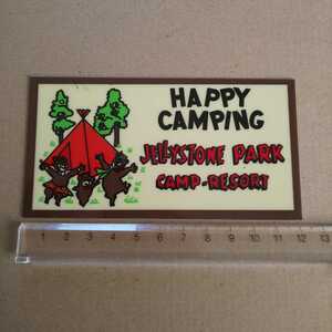 vintage bumper sticker old USA camp バンパーステッカー キャンプ場 スーベニア ③