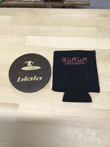 BLALA ファン必見　wetドリンクホルダー　コースター(木製)レア物　即決送料込み　ブラーラ