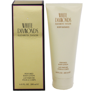 エリザベステイラー ホワイト ダイヤモンド パフュームド ボディローション 200ml WHITE DIAMONDS BODY RADIANCE PERFUMED BODY LOTION