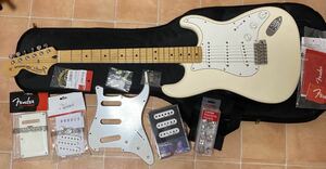 Fender Mexico Jimi Hendrix Stratocaster Olympic White ／ Seymour Duncan Pick up Jimi Hendrix Strat Set ジミヘン ストラト .