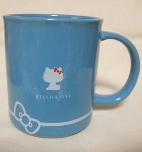 ■Hello Kittyマグカップ(水色)。