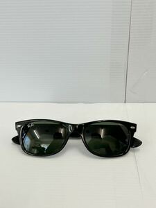 美品 RayBan レイバン NEW WAYFARER ニューウェイファーラー サングラス RB 2132-F 901 52□18 3N 