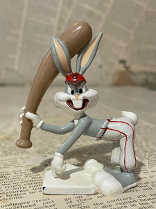 ☆1980年代/ルーニーテューンズ/バックスバニー/PVCフィギュア/即決ビンテージUSA/Looney Tunes/Bugs Bunny/PVC Figure(80s)