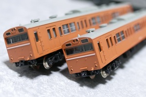 クハ103　2両　103系　オレンジ色　TOMIX　中央線　武蔵野線　大阪環状線　片町線　0512