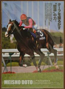 クリアファイル 馬 メイショウドトウ JRA 来場ポイントキャンペーン ヒーロー列伝 50 新品 未開封 非売品