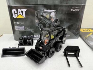 ▲入手困難！DM 1/50 CAT 242D3 Skid Steer Loader 85676BK 重機 建設機械 作業車